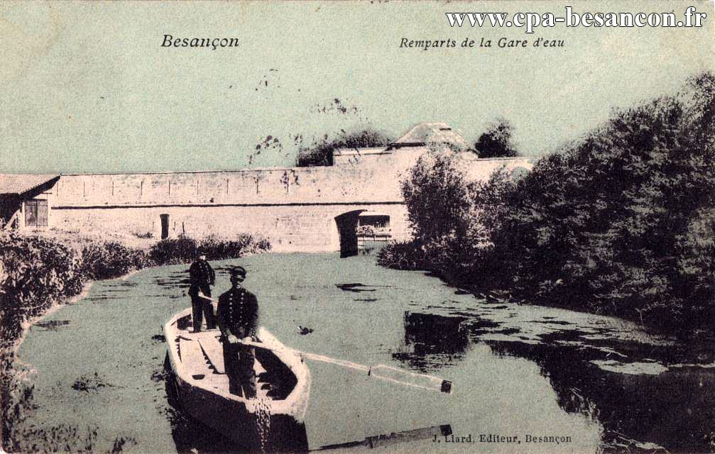 Besançon - Remparts de la Gare d'eau